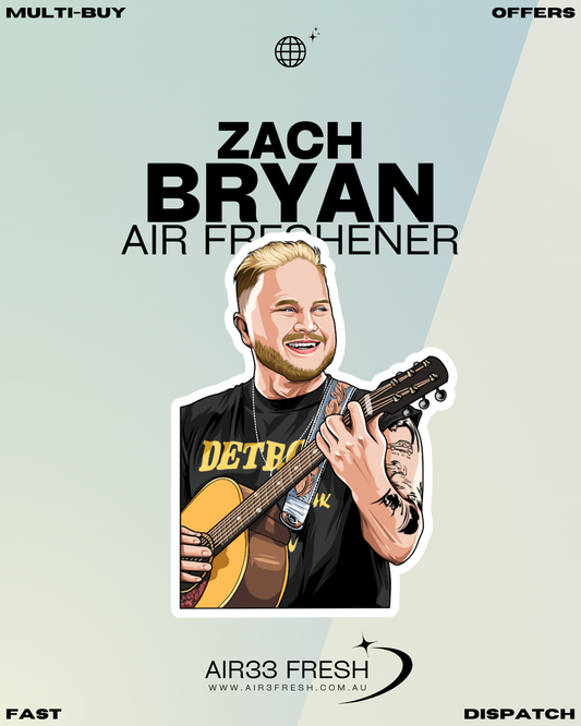 Zach Bryan Air Freshener