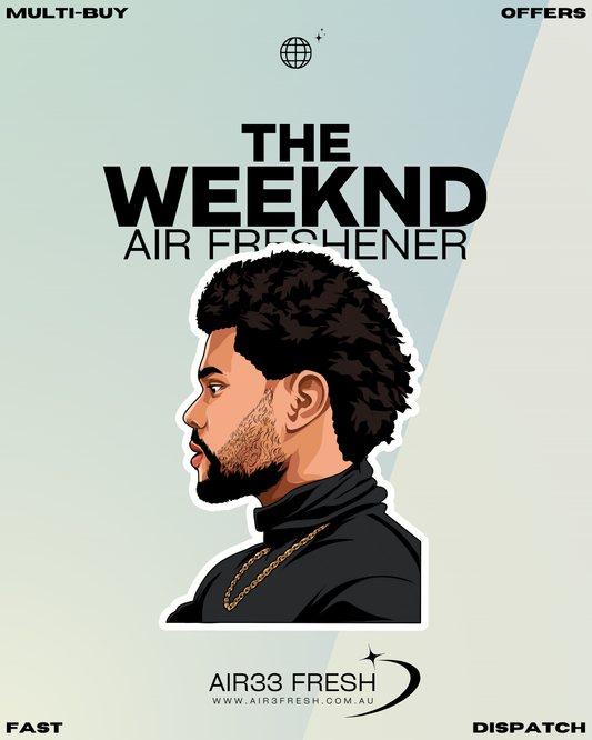 The Weeknd No2 Air Freshener