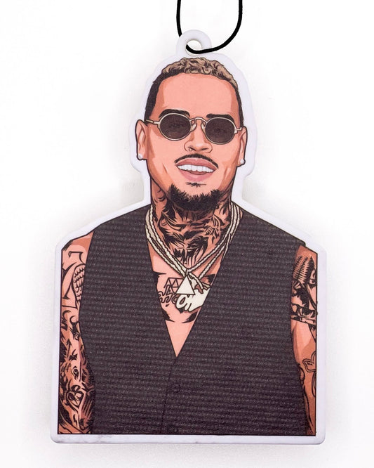 Chris Brown v2 Air Freshener - AIR33 FRESH 1