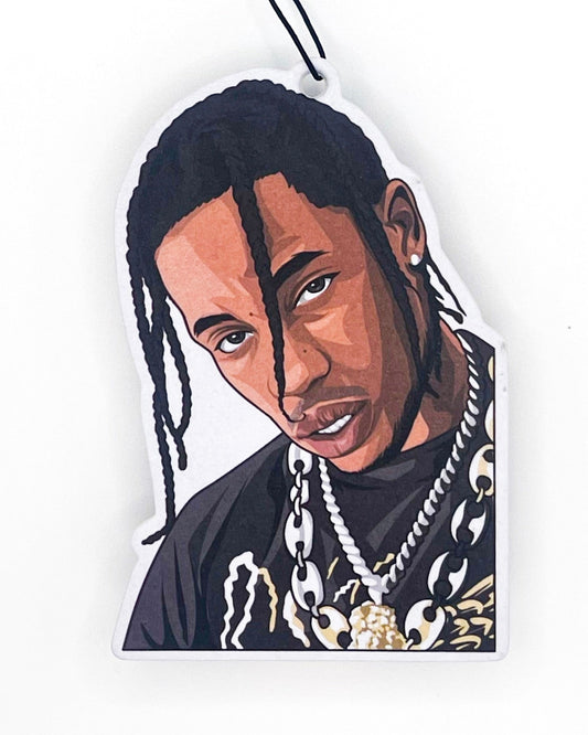 Travis Scott Air Freshener - AIR33 FRESH - Rap & Pop Culture Air Fresheners