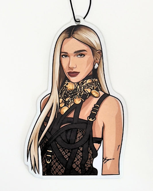 Dua Lipa Air Freshener - AIR33 FRESH 1